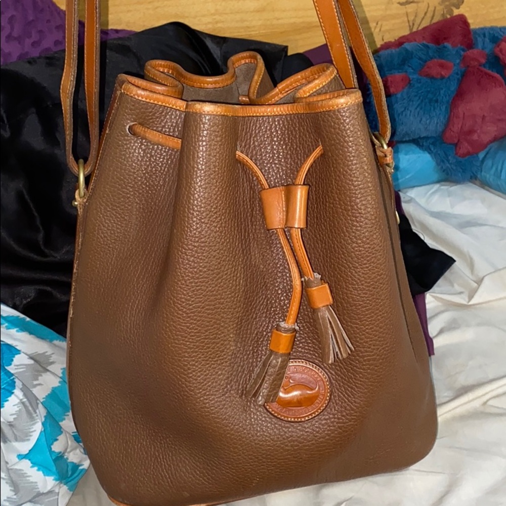 Dooney & Burke Drawstring Bag